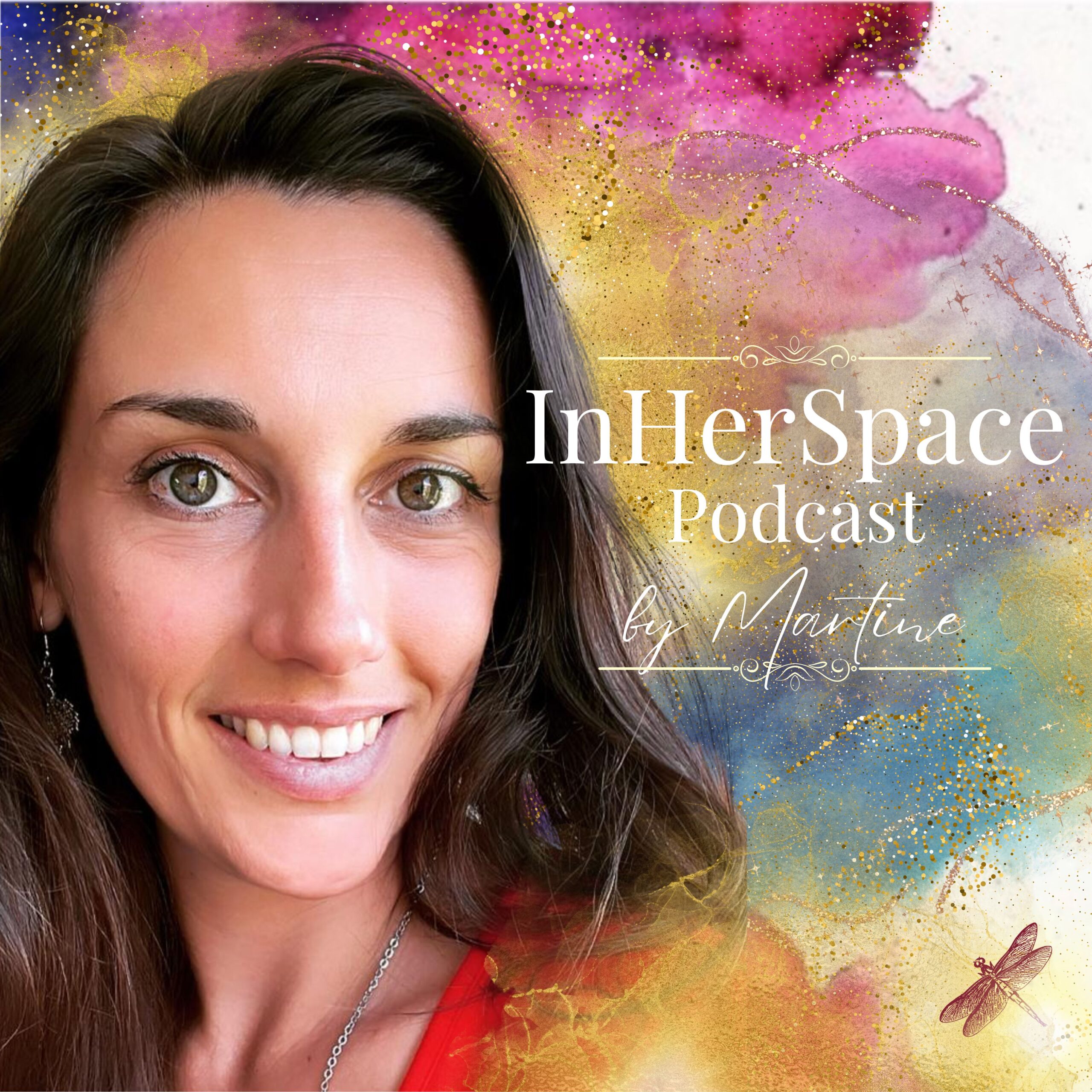 InHerSpace podcast cover artwork Martine van den Dool